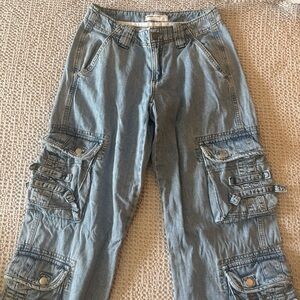 Garage Denim Cargo Jeans